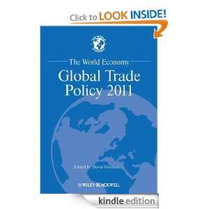 The World Economy Global Trade Policy 2011 (World Economy Special 