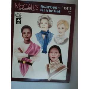  McCalls Creates Scarves  Fit To Be Tied (No. 15 119 
