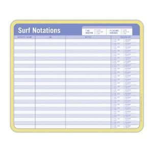  Surf Notations Paper Mousepad
