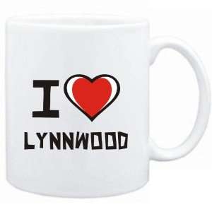 Mug White I love Lynnwood  Usa Cities 