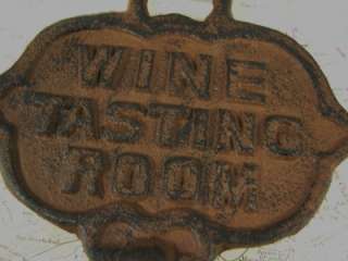 Large Decorative Iron Wine Tasting Room Key Skeleton Keys Wine Cellar 
