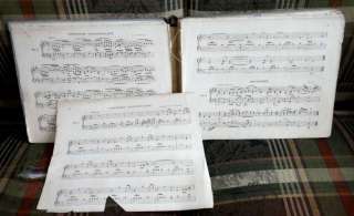 1800s antique KIMBALLS ORGAN BOUND MUSIC BOOK church  