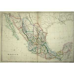    Colour Map North America Mexico California Gulf
