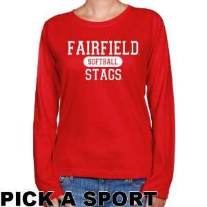  Fairfield Stags Ladies Custom Sport Long Sleeve Classic 