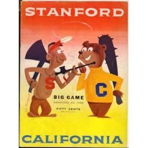   University of California vs Stanford 1958 (The Big Game) University