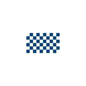 Checkered Race Flag 3x5 Blue & White 