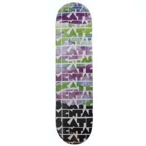  Skate Mental Block Skateboard Deck   8.0 in. x 31.5 in 