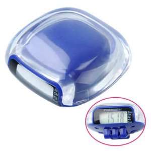  Pocket LCD Pedometer Step Calorie Distance Counter Blue 
