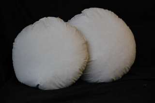 16 Inch Round Goose Feather Pillow Form Insert *NEW*  