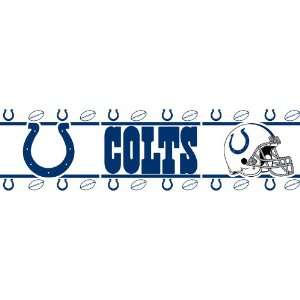 Indianapolis Colts 2 ROLLS WALL PAPER BORDER 5X30