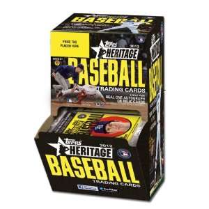    MLB 2012 Topps Heritage Gravity Feed (36 Packs)