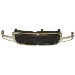  OE Replacement GMC Grille Assembly (Partslink Number 