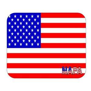  US Flag   Napa, California (CA) Mouse Pad Everything 