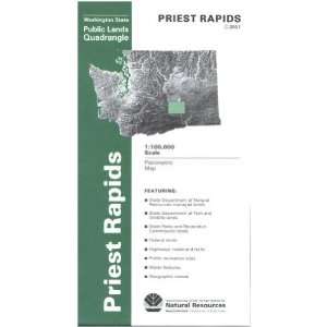  Map Priest Rapids   Surface Management WA DNR Books