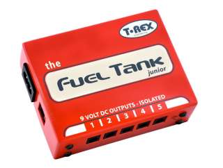 Rex Engineering 9V Fuel Tank Junior Guitar Effects Pedal Power 