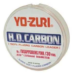  Yo Zuri Lures HD Carbon Fluorocarbon Disappearing Pink 