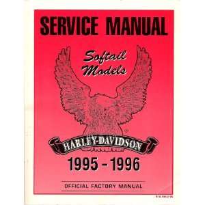   Harley Davidson 1995 1996 Official Factory Manual Harley davidson