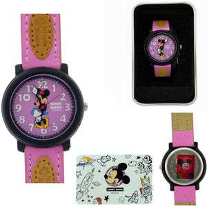 MINNIE MOUSE DISNEY WATCH COLLECTION NEW.PURPLE BAND 857528003033 