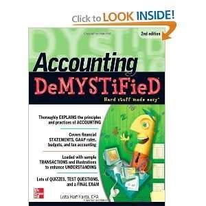  Accounting DeMYSTiFieD 2nd Second edition byHart Hart 