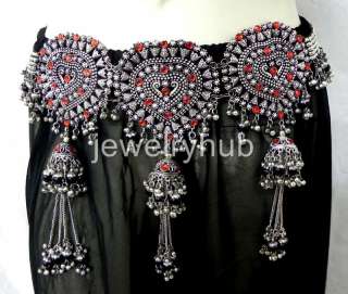 Kuchi BELT Belly Dance Hip Skirt Tribal Boho ATS Gypsy  
