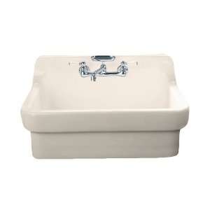  Standard 9062.008.345 Country Kitchen Sink with 8 Inch Centers, Bisque