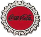 COCA COLA COKE SODA BOTTLE CAP ENAMEL LAPEL PIN