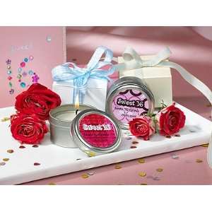   Sweet 16 & Quinceañera Travel Candle Favors
