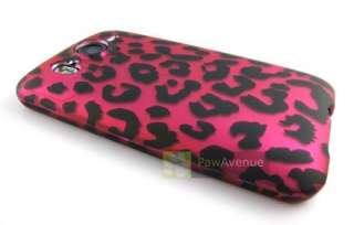 PINK LEOPARD CHEETAH Hard Case Cover HTC Inspire 4G  