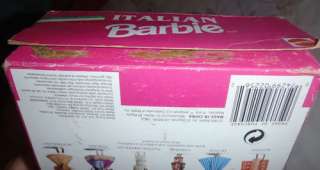 bottom of italian barbie boxnotice the flap is loose