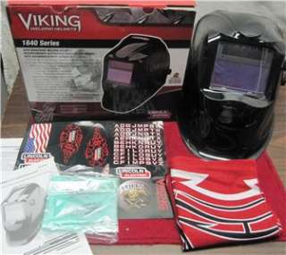 Lincoln Viking Black 1840 Welding Helmet K3023 1 + Original box 