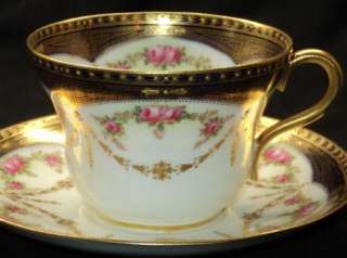 ANTIQUE PARAGON GOLD JEWEL Tea cup and saucer WOW  