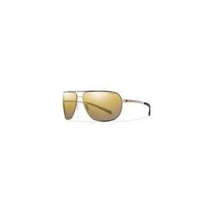 Smith Optics Lineup Sunglasses   Matte Gold/Polarized Gold Gradient 