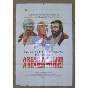  Reason To Live Reason To Die 1974 1 Sheet Original Movie 