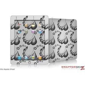  iPad Skin   Petals Gray by WraptorSkinz 