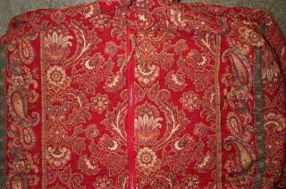 Vera Bradley Retired Rare Red Windsor Garment  