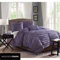 Madison Park Mendocino Purple 7 piece Queen size Comforter Set 