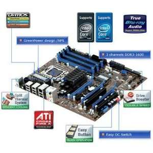  ATX LGA1366 Intel X58 DDR3 Electronics