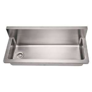   11 x 13 Commercial Utility Sink, Brushed Stainless