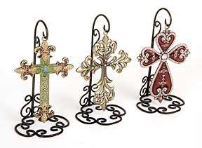   in our decorative cross set. Each cross measures 7 tall x 5 wide