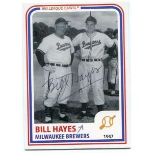 Bill Hayes Autographed/Signed Card
