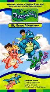Dragon Tales   Big Brave Adventures (2000, VHS) 043396054677  