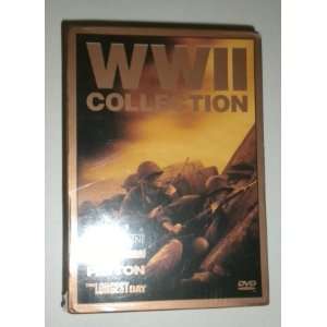  WWII 4 Movie DVD Collection Gift Set 