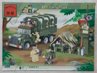EN811 Enlighten Blocks Toy   Combat Zones Series   Carry Truck  