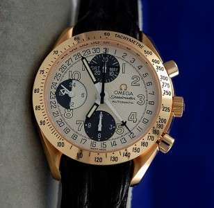   Speedmaster 18K ROSE GOLD Automatic Chronograph Watch Day/Date  