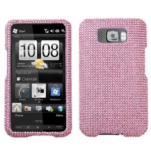   Accessory Hard Snap on Phone Cover Case  Bling Pink 
