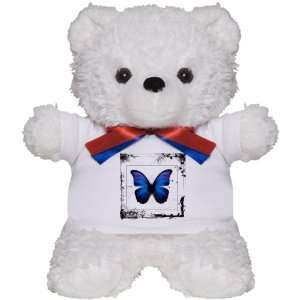  Teddy Bear White Blue Butterfly Still Life Everything 