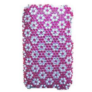  APPLE IPOD TOUCH 2 FULL DIAMOND PROTECTOR CASE   HOT PINK 