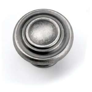 Laurey 51806   Round Ring Knob, Diameter 1 3/8, Antique 