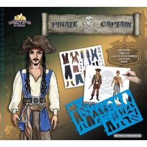  Designing Star Pirate Captain Sketch Book Toys & Games
