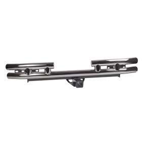 REAR TUBE BUMPER WITH HITCH STAINLESS; 87 06 WRANGLER/UNLIMITED(TWO 